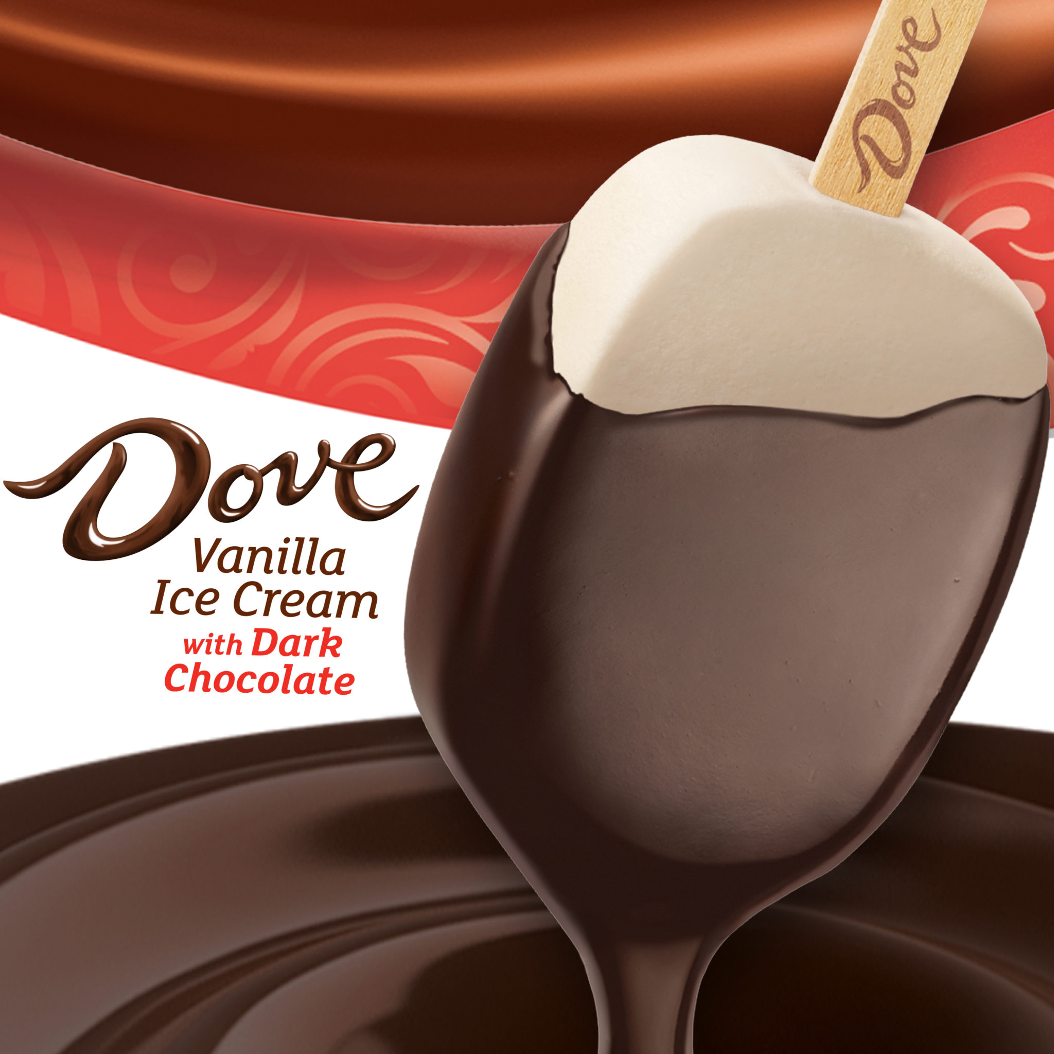 Dove Vanilla Ice Cream W Dark Chocolate 85ml Trellis Bay Market Bar