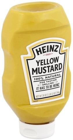 Heinz Yellow Mustard 28 oz