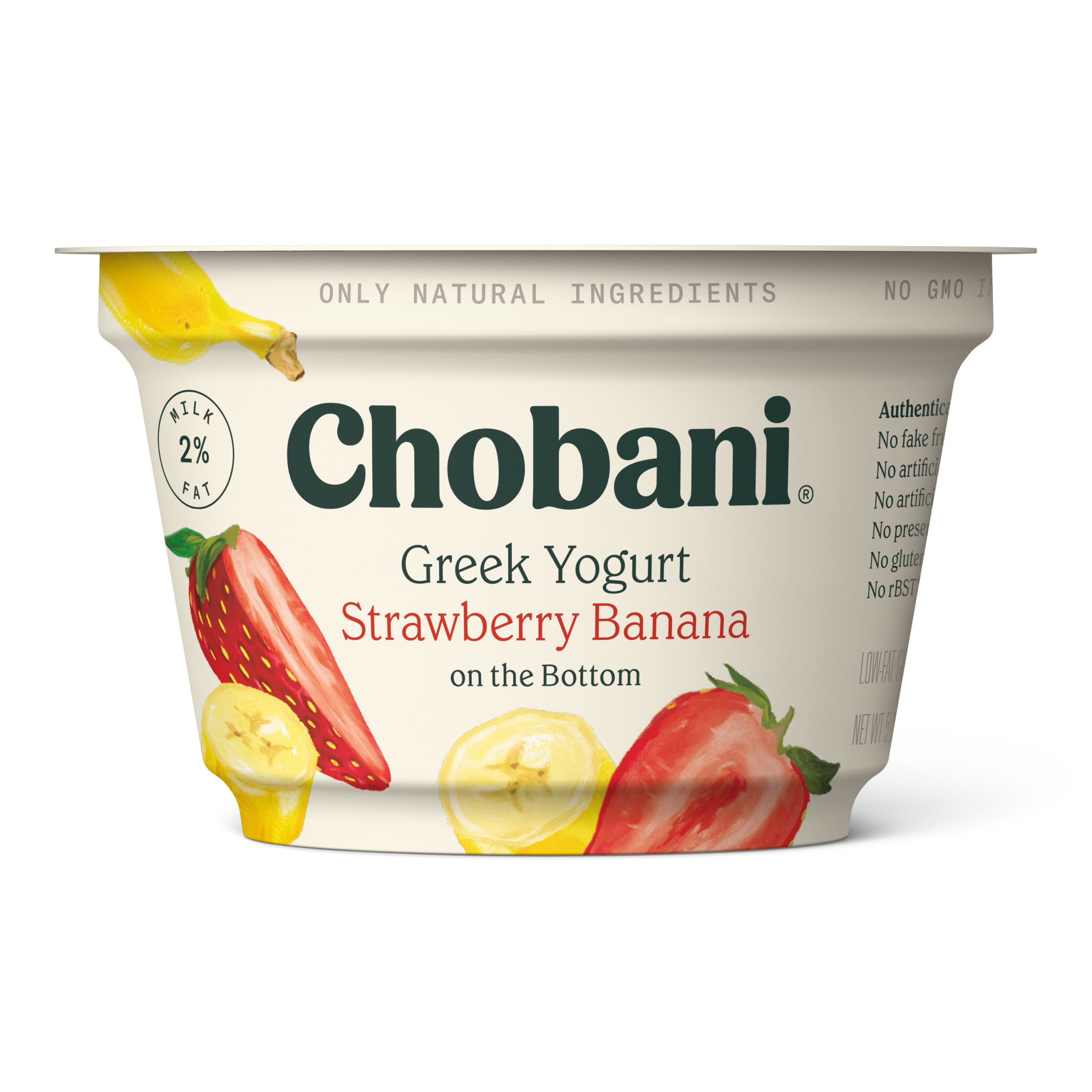 Chobani Strawberry Banana Yogurt 150g