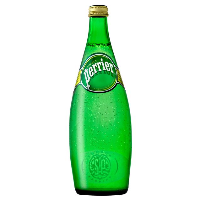 Perrier Natural Mineral Water 750ML