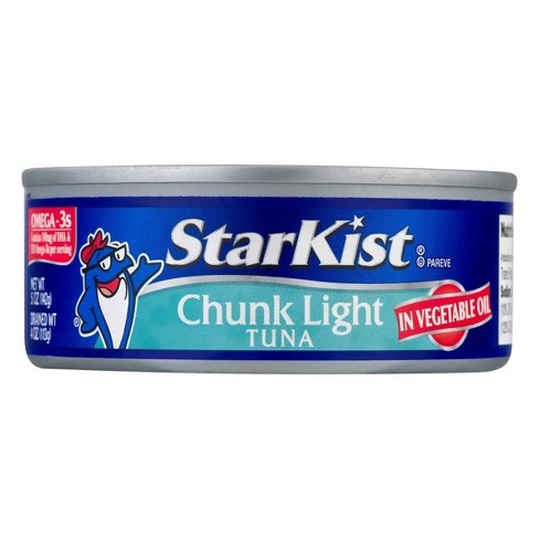 Starkist Chunk Light Tuna in Vegetable Oil 4 oz