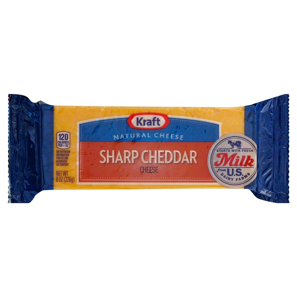 Kraft Sharp Cheddar Cheese 8oz