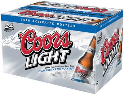 Coors Light Bottle Case