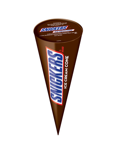 Snickers Ice Cream Cone