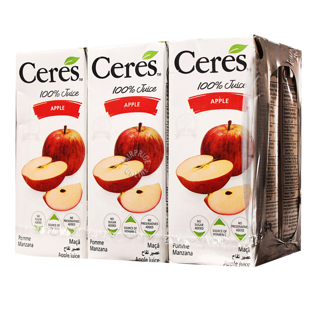 Ceres Sparkling Apple Juice 6PK Trellis Bay Market Bar & Grill