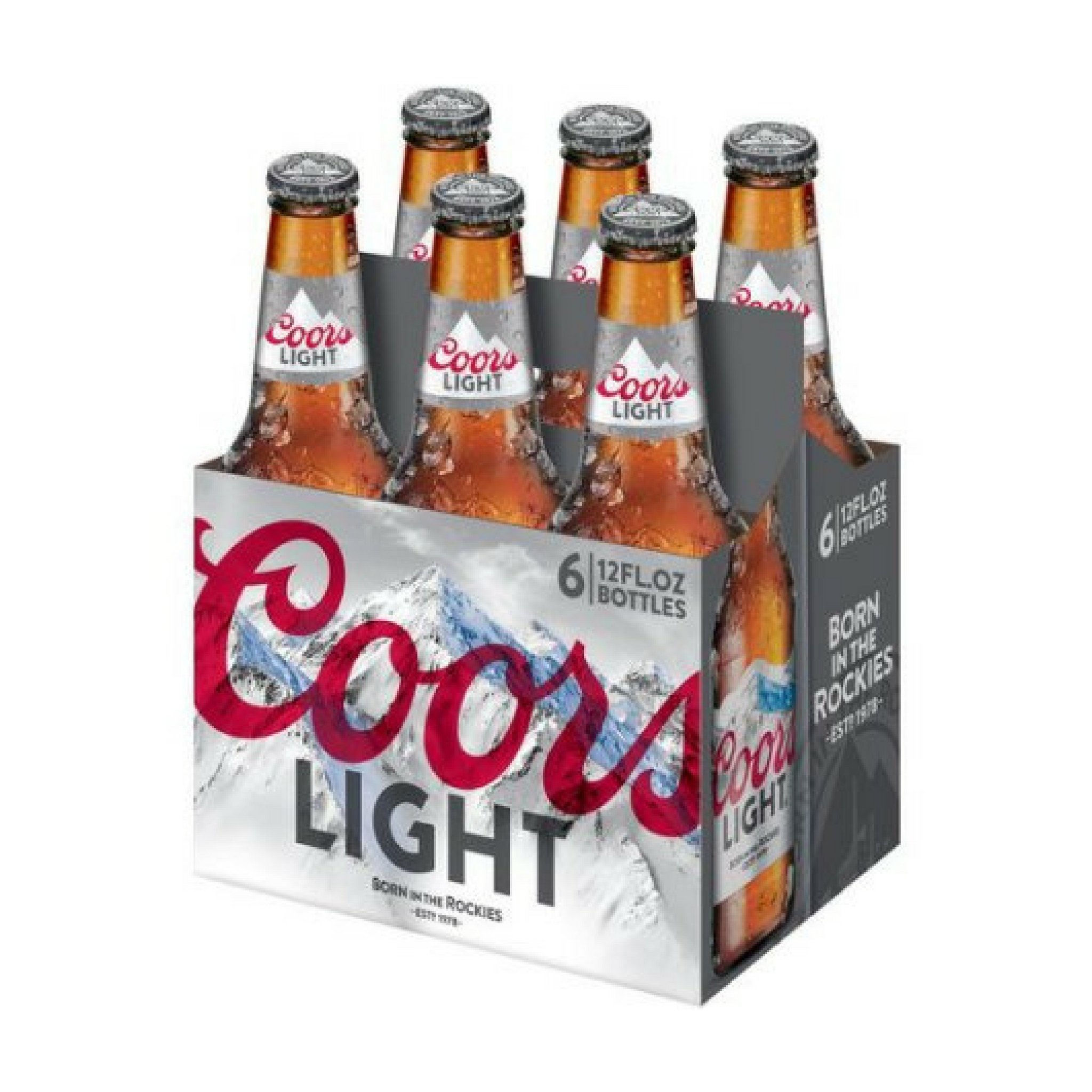 Coors Light Bottle 6PK
