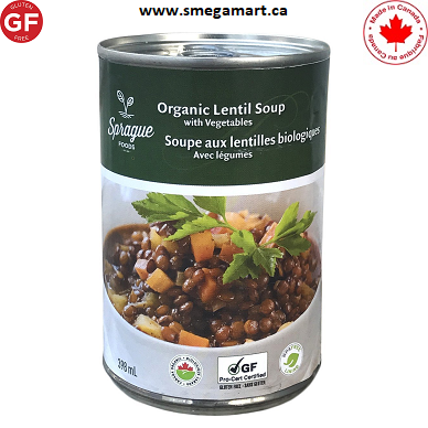 Organic Lentil & Vegetable Soup 400g