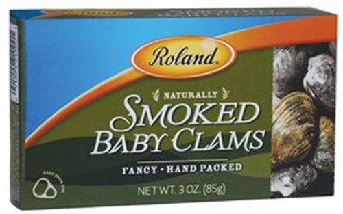 Roland Smoked Baby Clams 3 oz