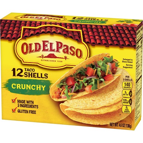 Old El Paso Taco Shells Crunchy 12PK