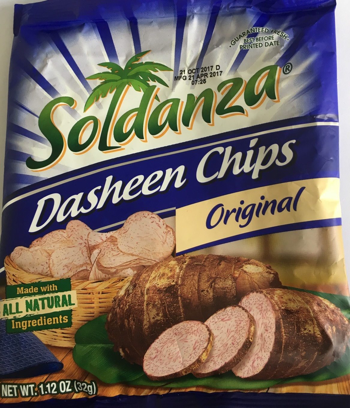 Soldanza Dasheen Chips