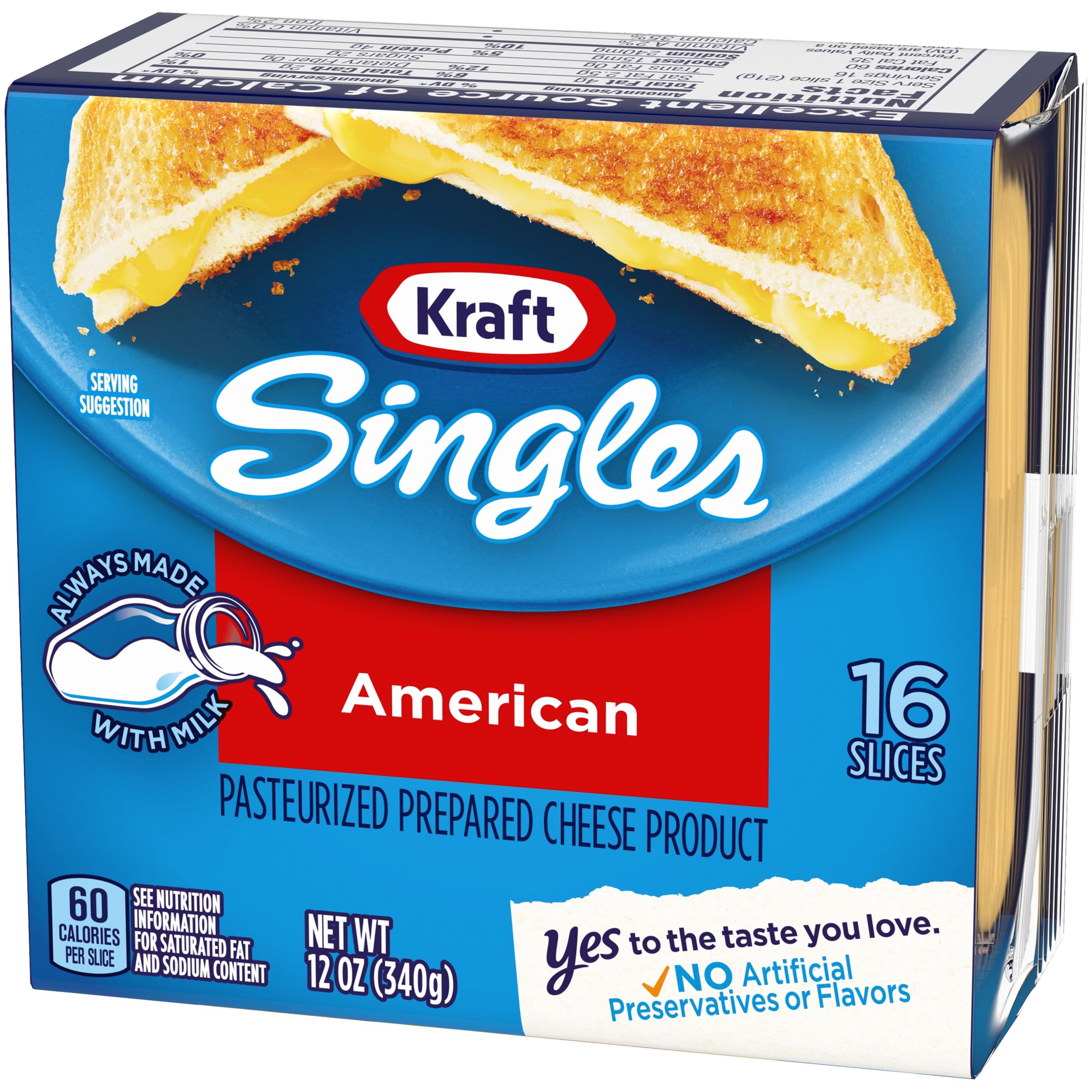 Kraft American Singles 16PK