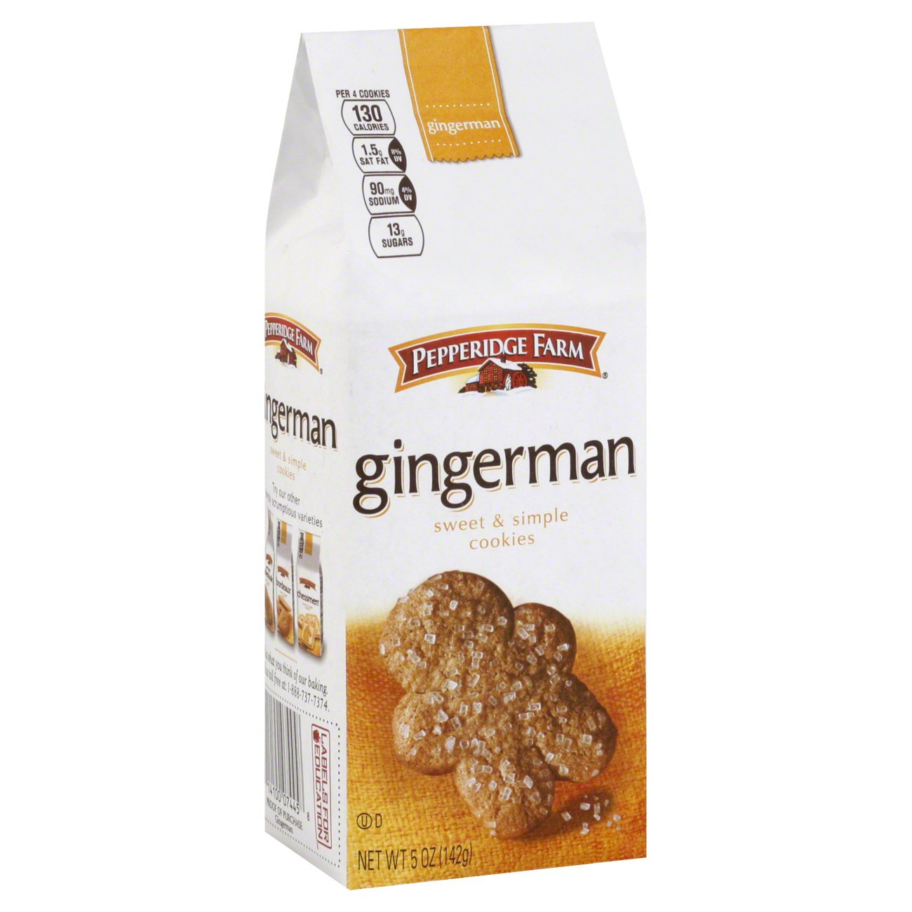 Pepperridge Farm Gingerman Cookies