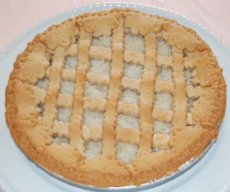 Local coconut tart